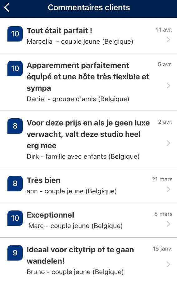 Studio 2 Pers. Tourisme Et Business Apartment Namur Bagian luar foto